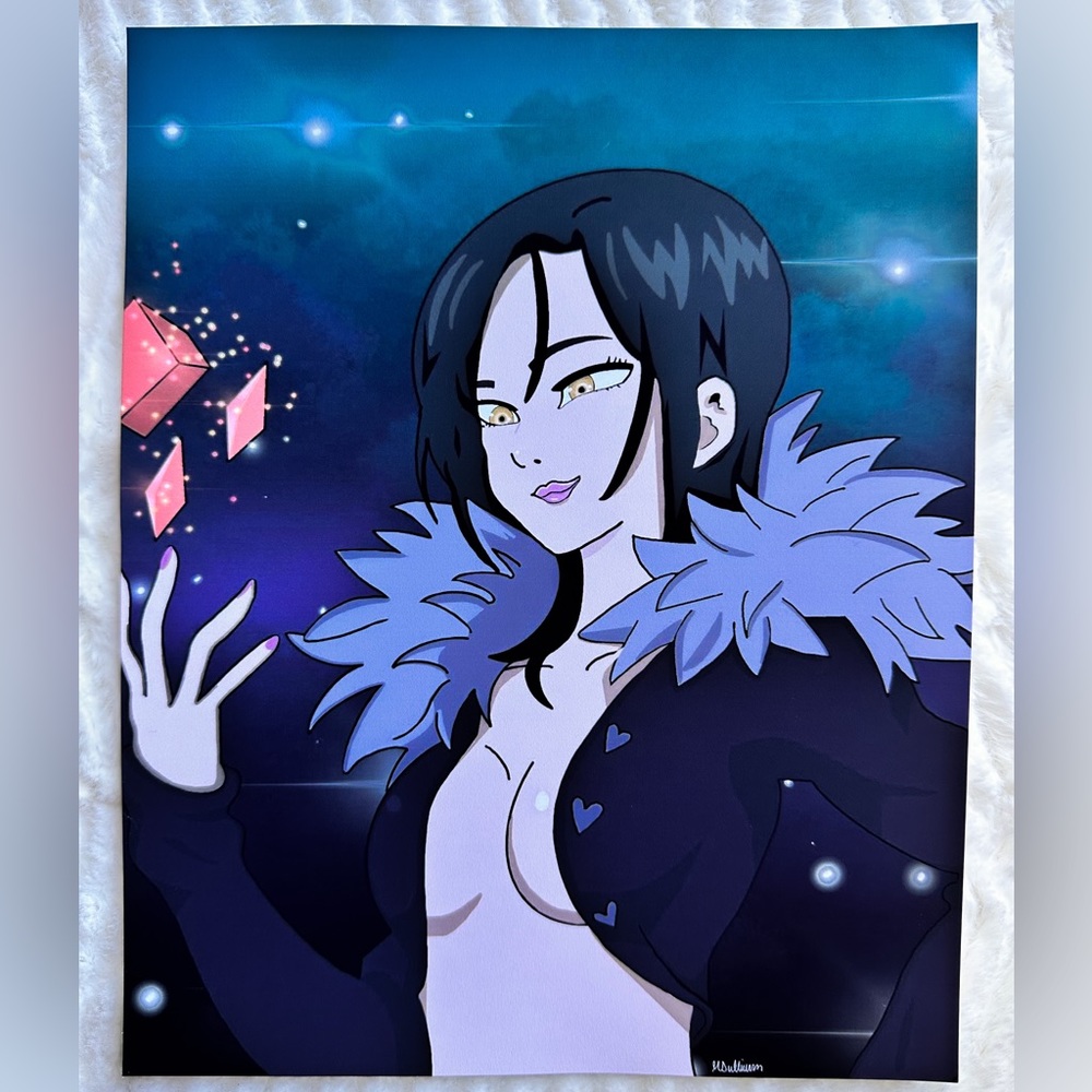 Merlin from Seven deadly sins digital art anime print